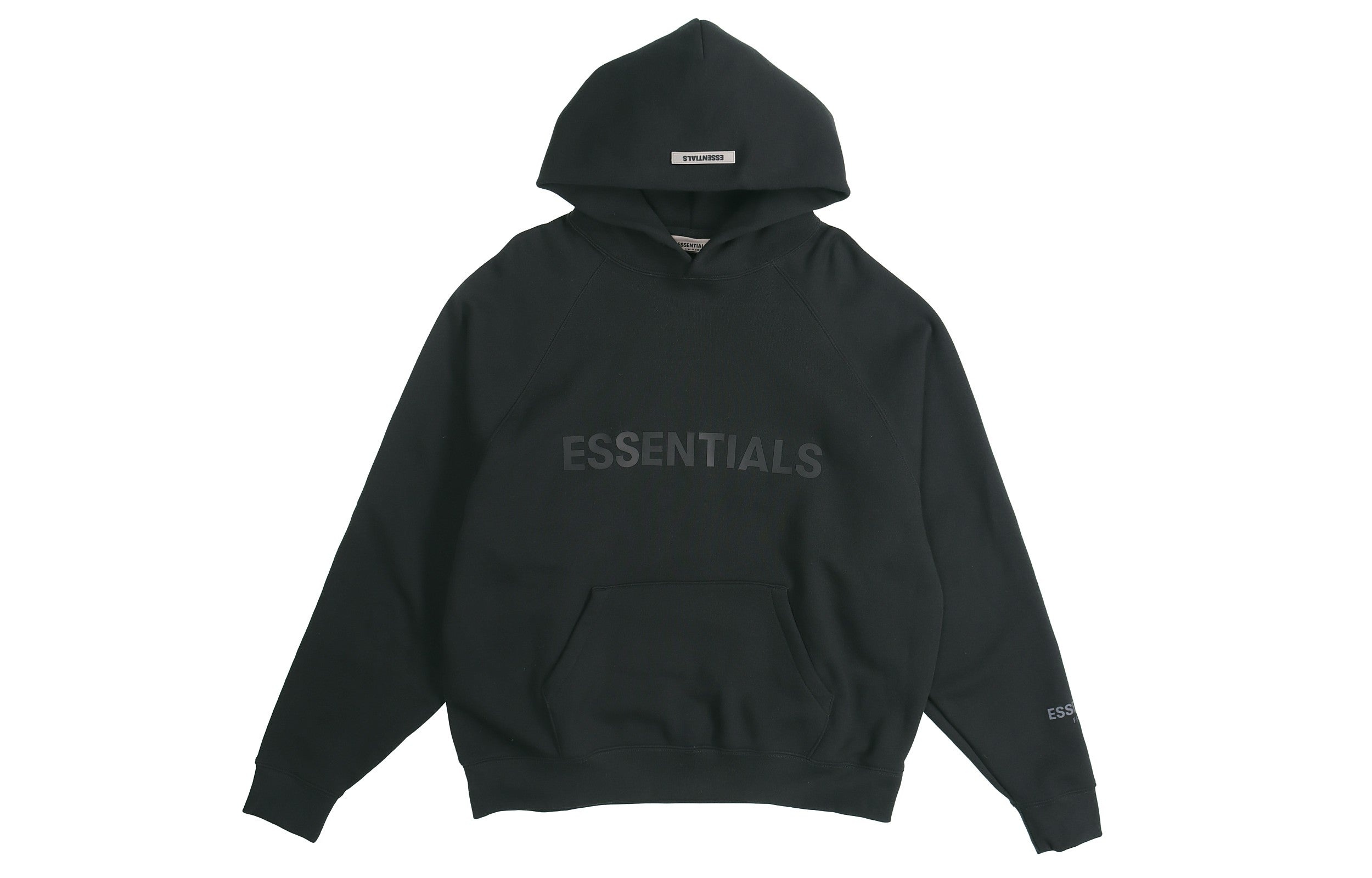 Fear of God Essentials SS20 Logo Hoodie 'Black' FOG-SS20-402 - 2