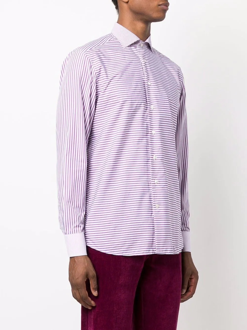 Striped cotton shirt - 3