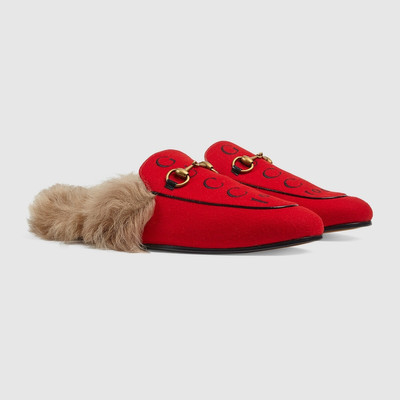 GUCCI Men's Gucci 100 Princetown slipper outlook