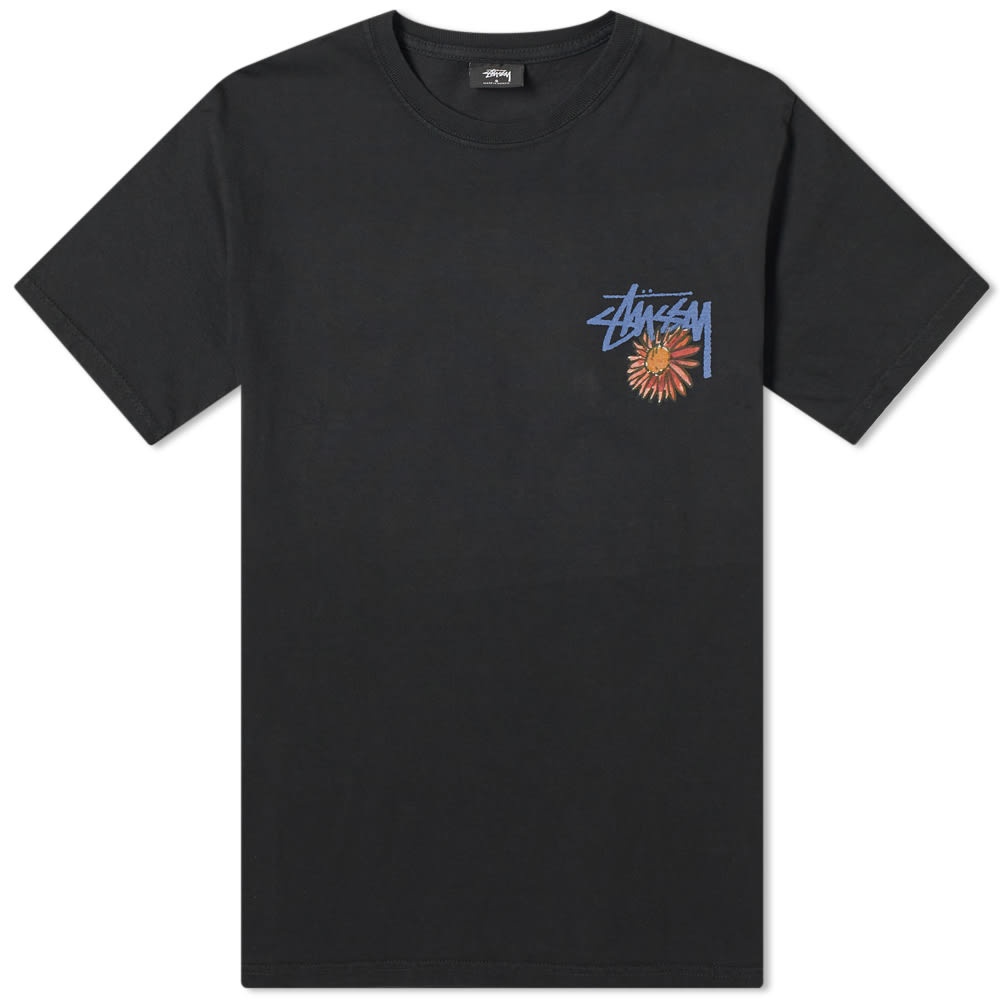 Stussy Smokin' Skull Pigment Dyed Tee - 1