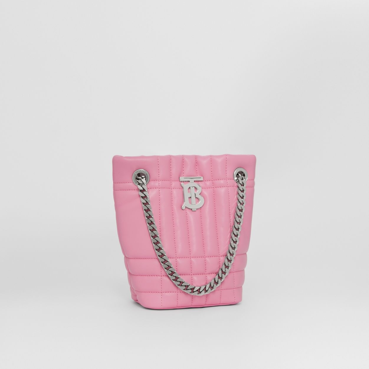 Quilted Leather Mini Lola Bucket Bag - 7