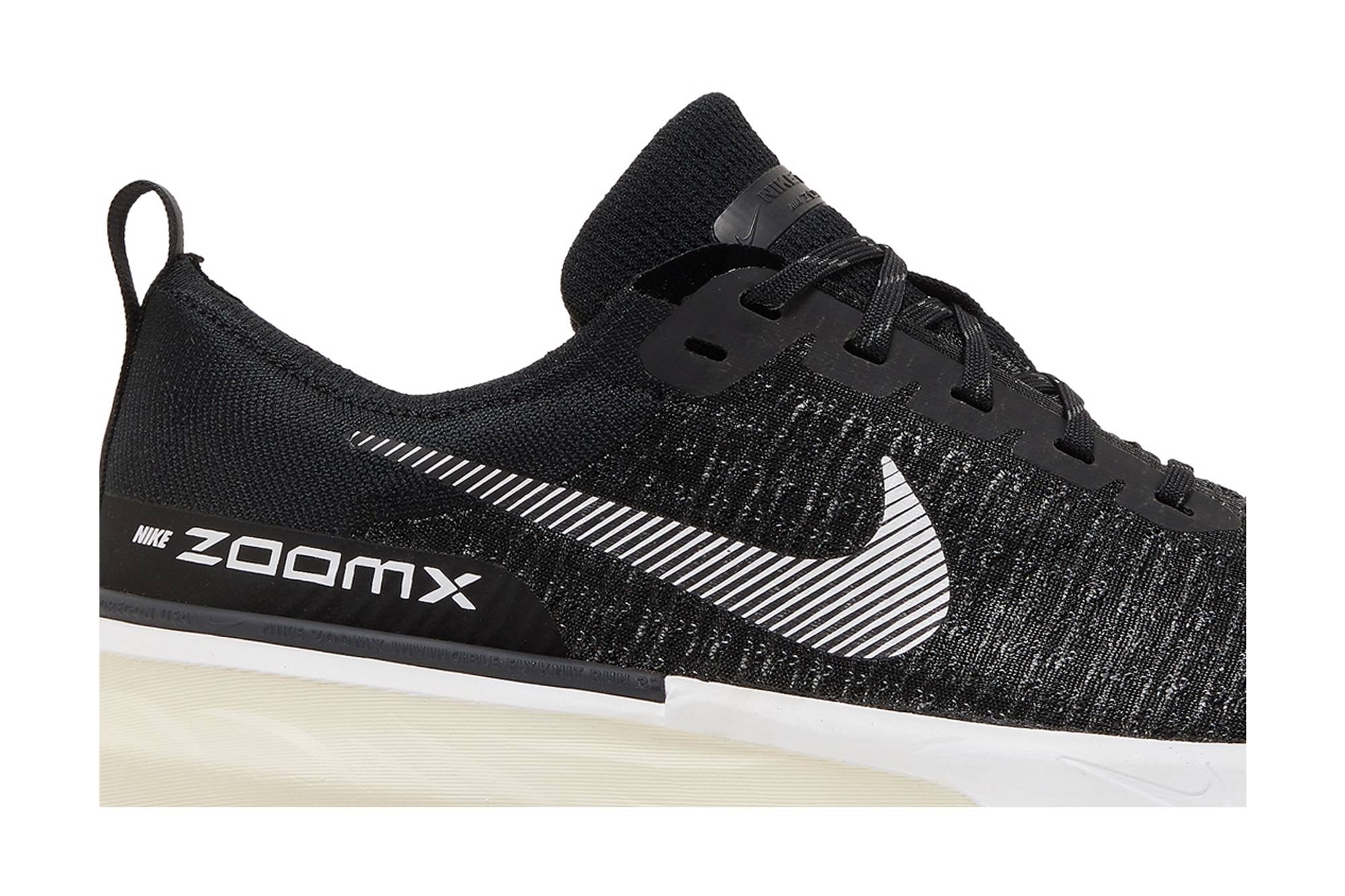 ZoomX Invincible Run Flyknit 3 'Black White' - 2