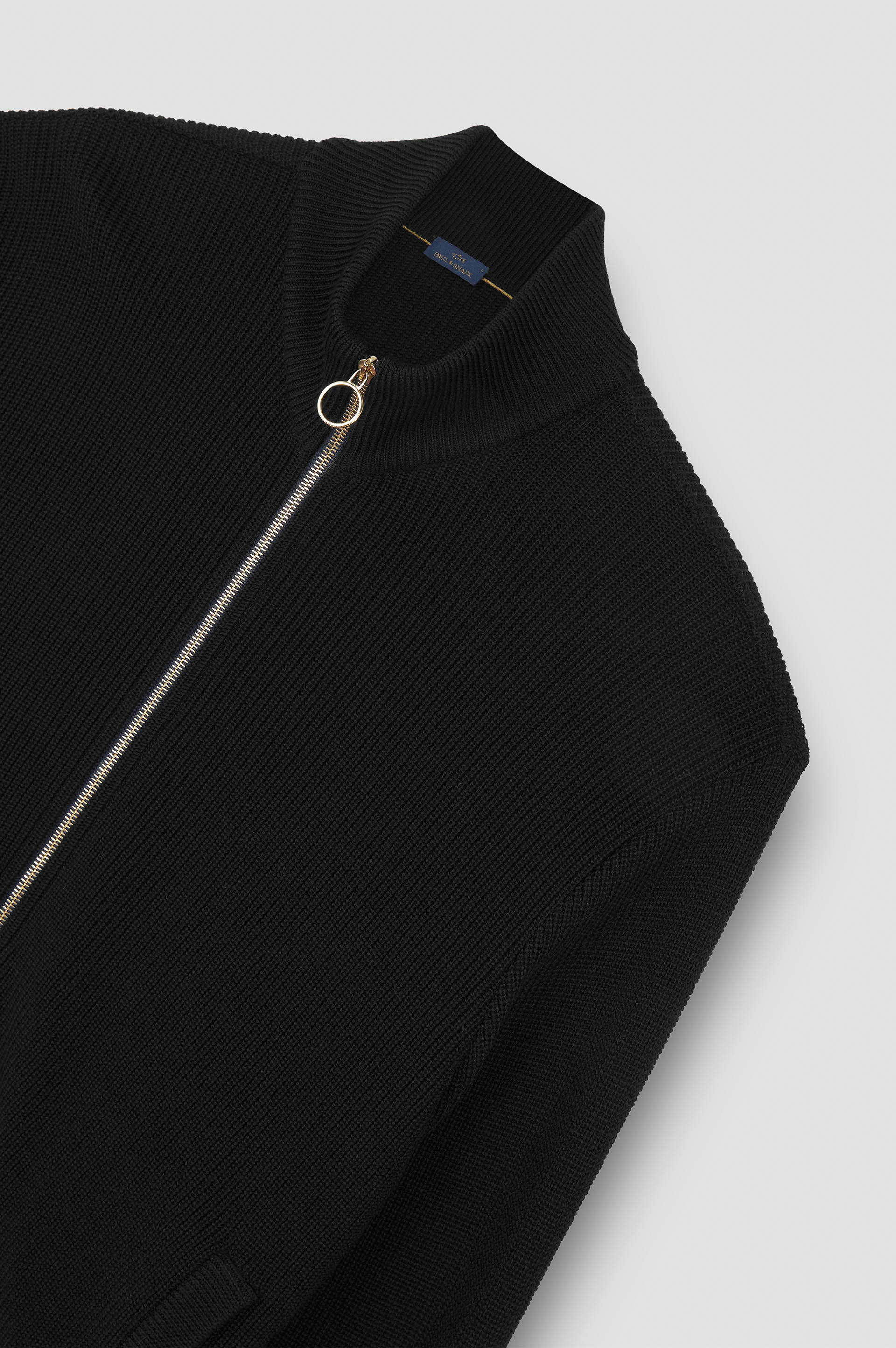 ZIP-UP CARDIGAN IN TECH WOOL - 5