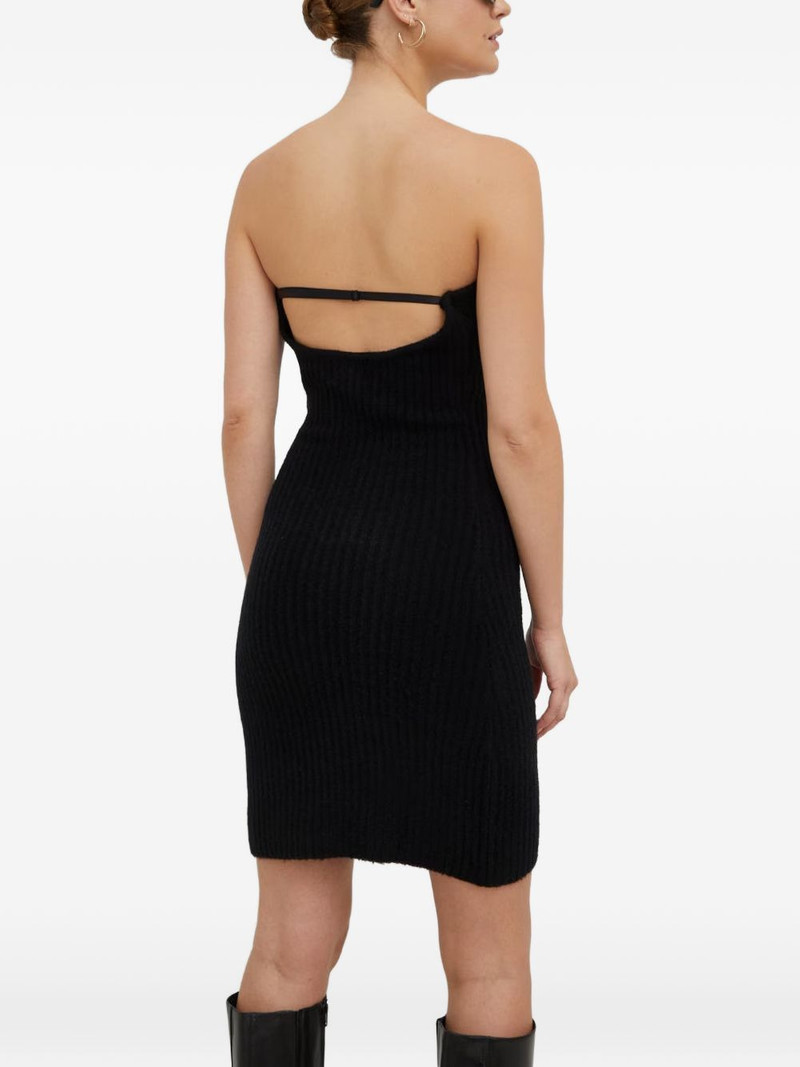 rib strapless mini dress 3