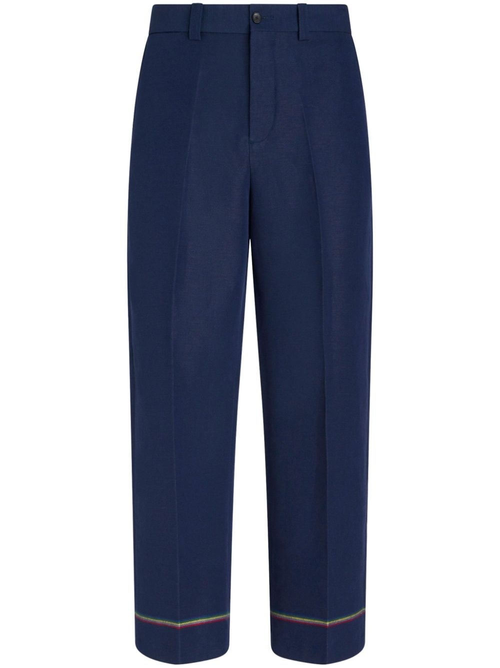 straight-leg trousers - 1