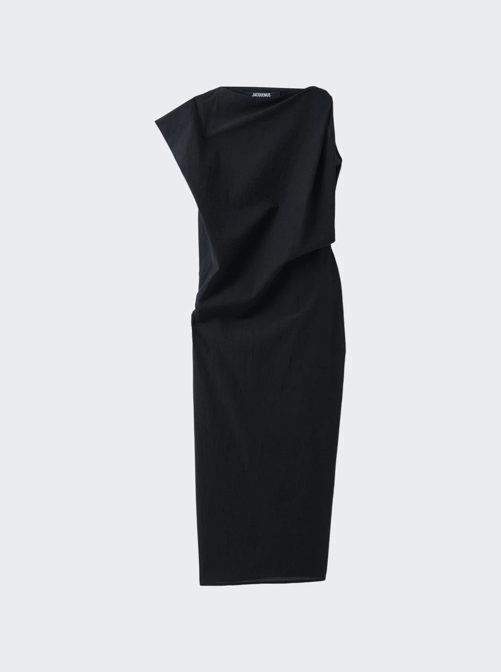 The Drap Dress Black - 1