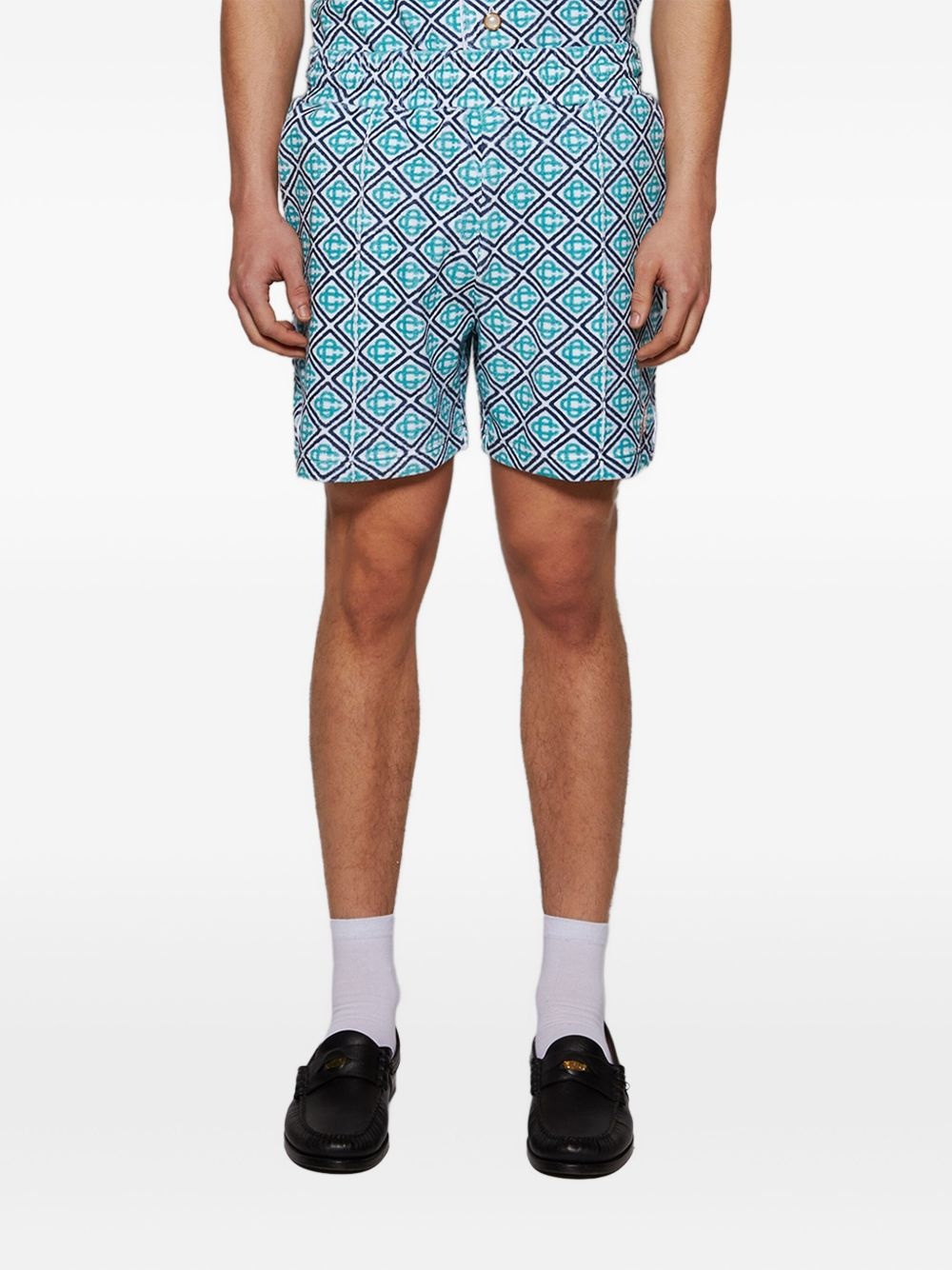 towelling shorts - 2