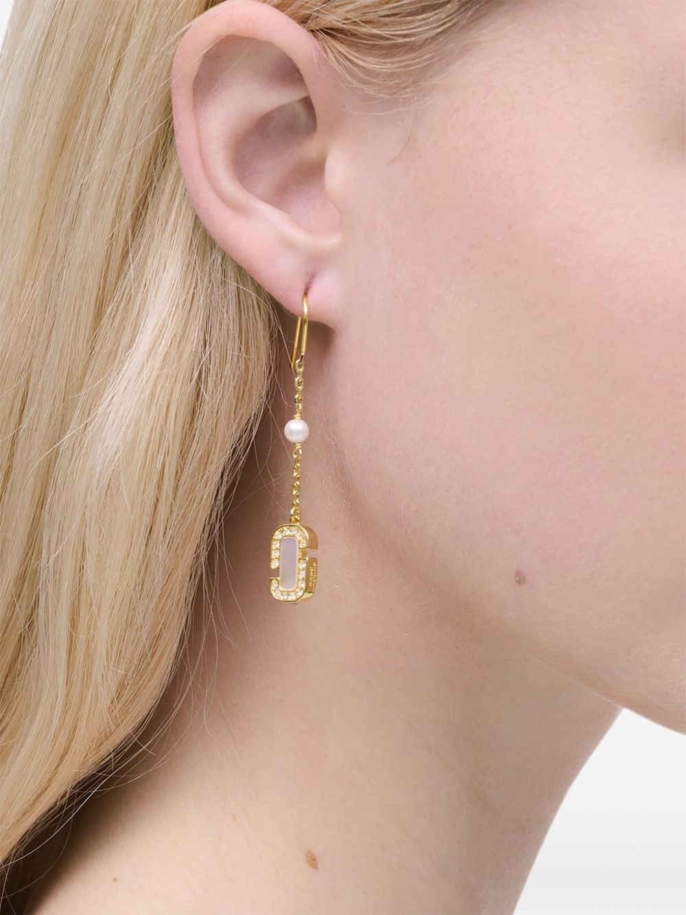 The Mother Of Pearl J Marc Luxe Drop earrings - 2