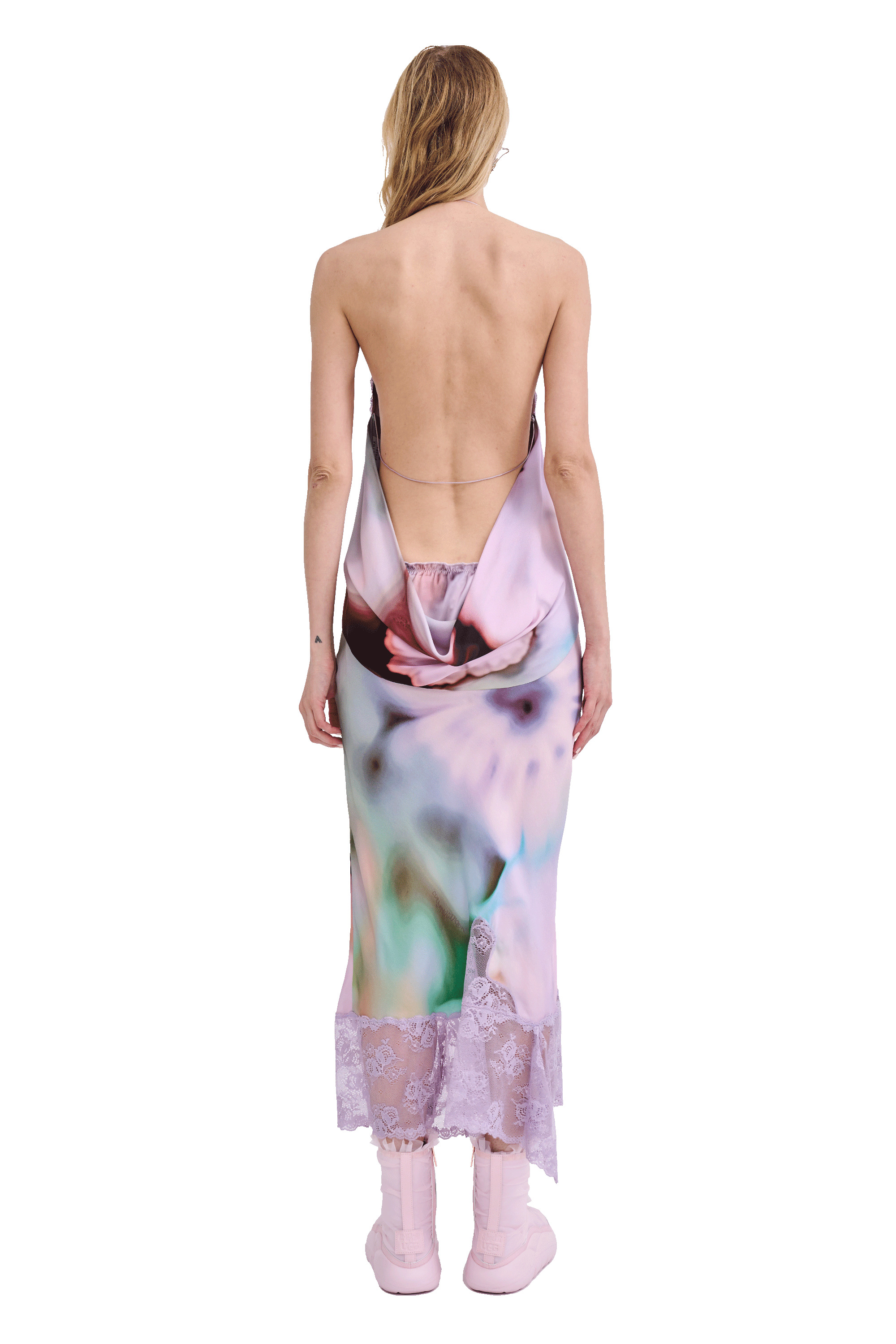 MOLD COURT SLIP DRESS - 5