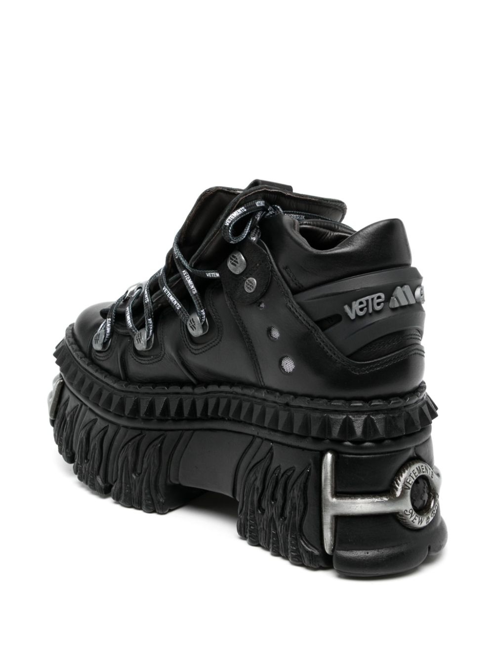 lace-up boots - 3
