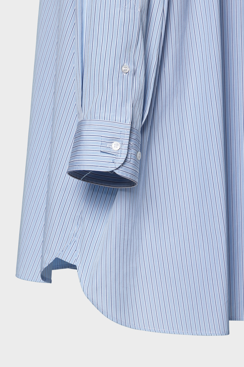 Cotton poplin pinstripe shirt 3
