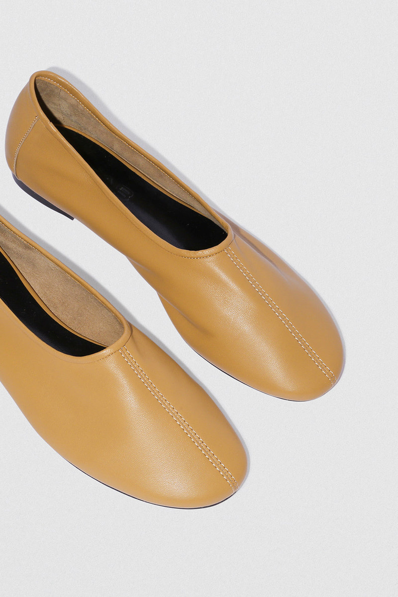 Prudence Cumin Lamb Nappa Leather Ballet Flat 3