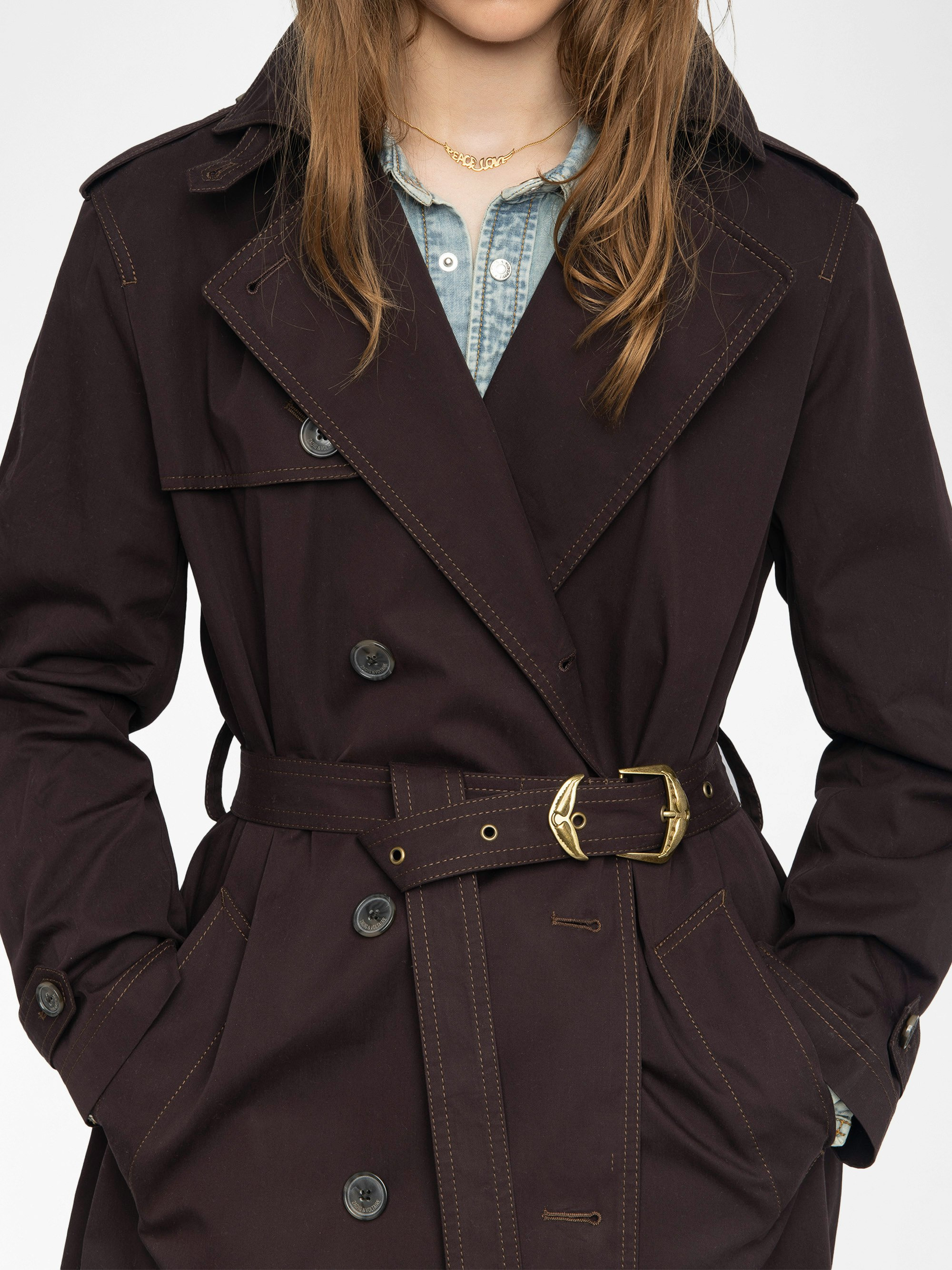 Kenar Trench Coat - 7