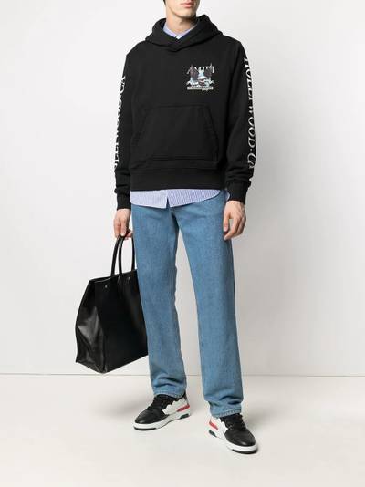 AMIRI graphic-print hoodie outlook