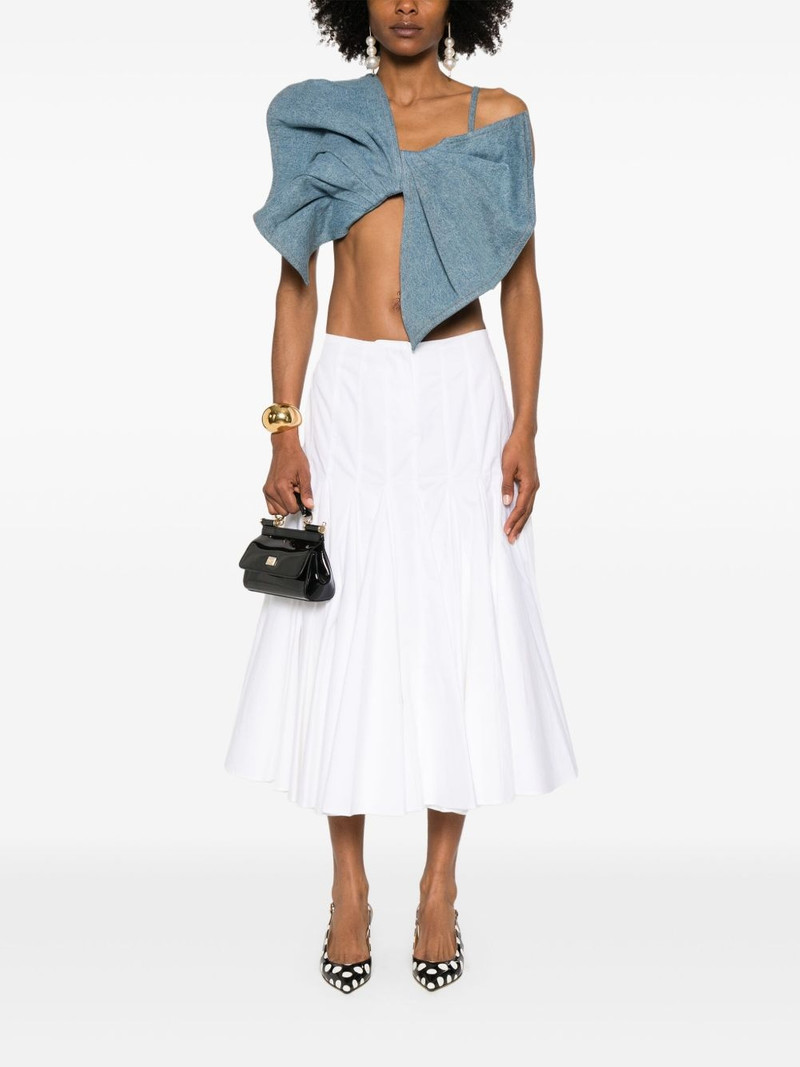 NINA RICCI giant-bow top outlook