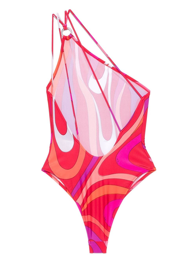 PUCCI Marmo-print swimsuit outlook