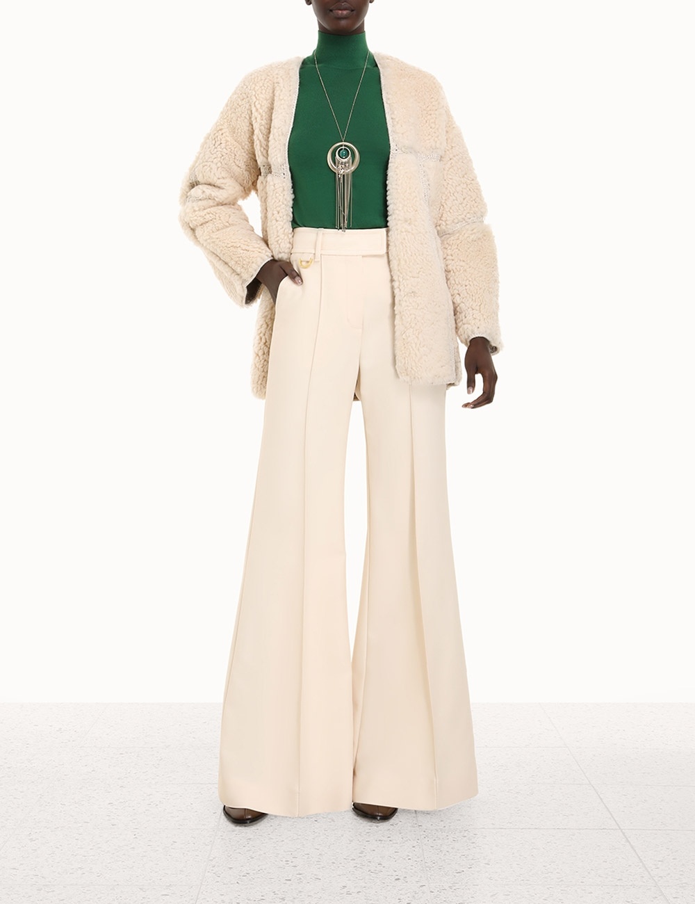 KALEIDOSCOPE SHEARLING JACKET - 7