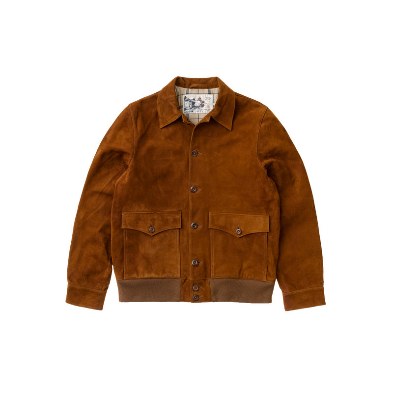 Steve Leather Jacket Cognac 8