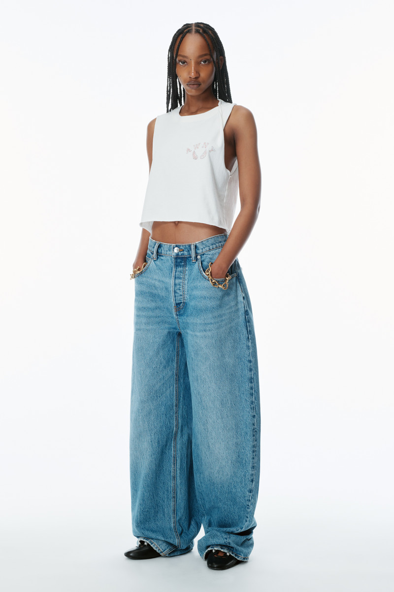 Alexander Wang Logo Muscle Tank outlook