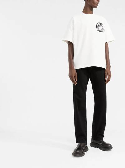 Jil Sander appliqué patch cotton T-shirt outlook