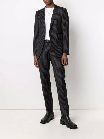 Dolce & Gabbana single-breasted pinstripe blazer outlook