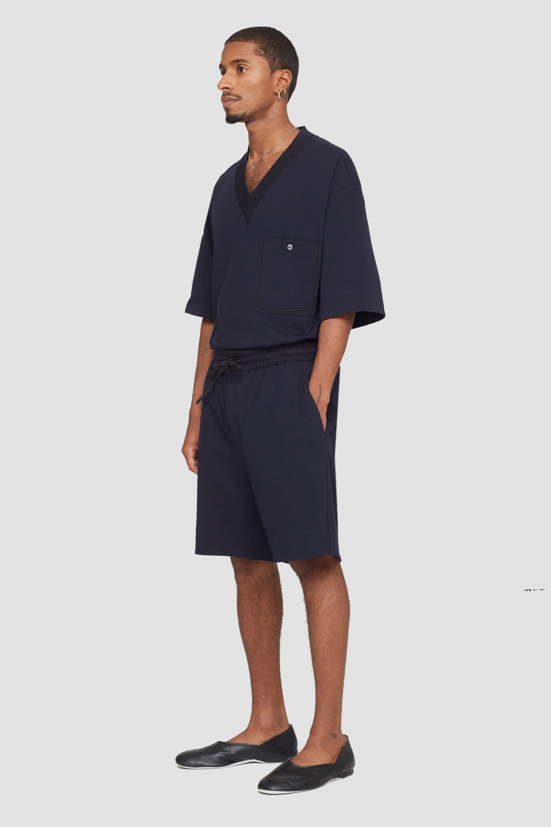 Knit Waist Jersey Boxer Shorts - 3