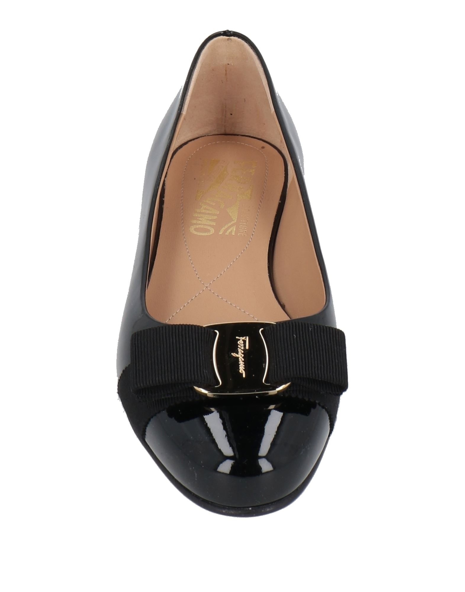 Black Women's Ballet Flats - 4