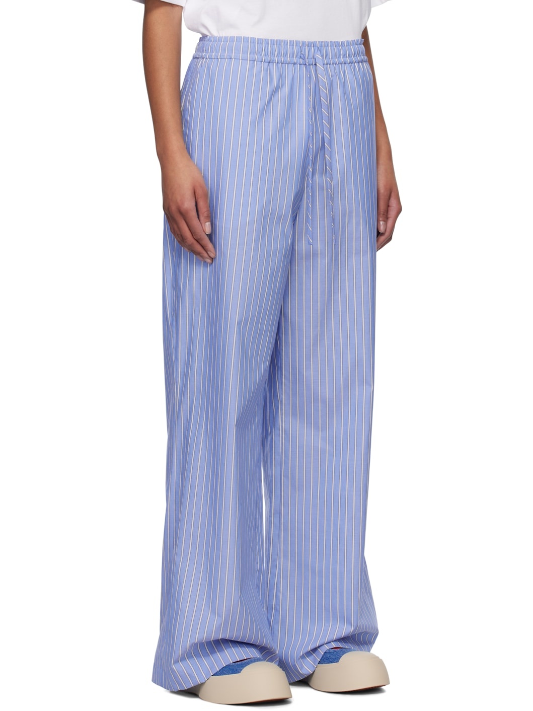 Blue Loose Trousers - 2