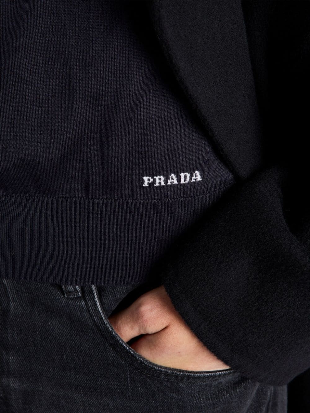 crew-neck silk jumper - 6