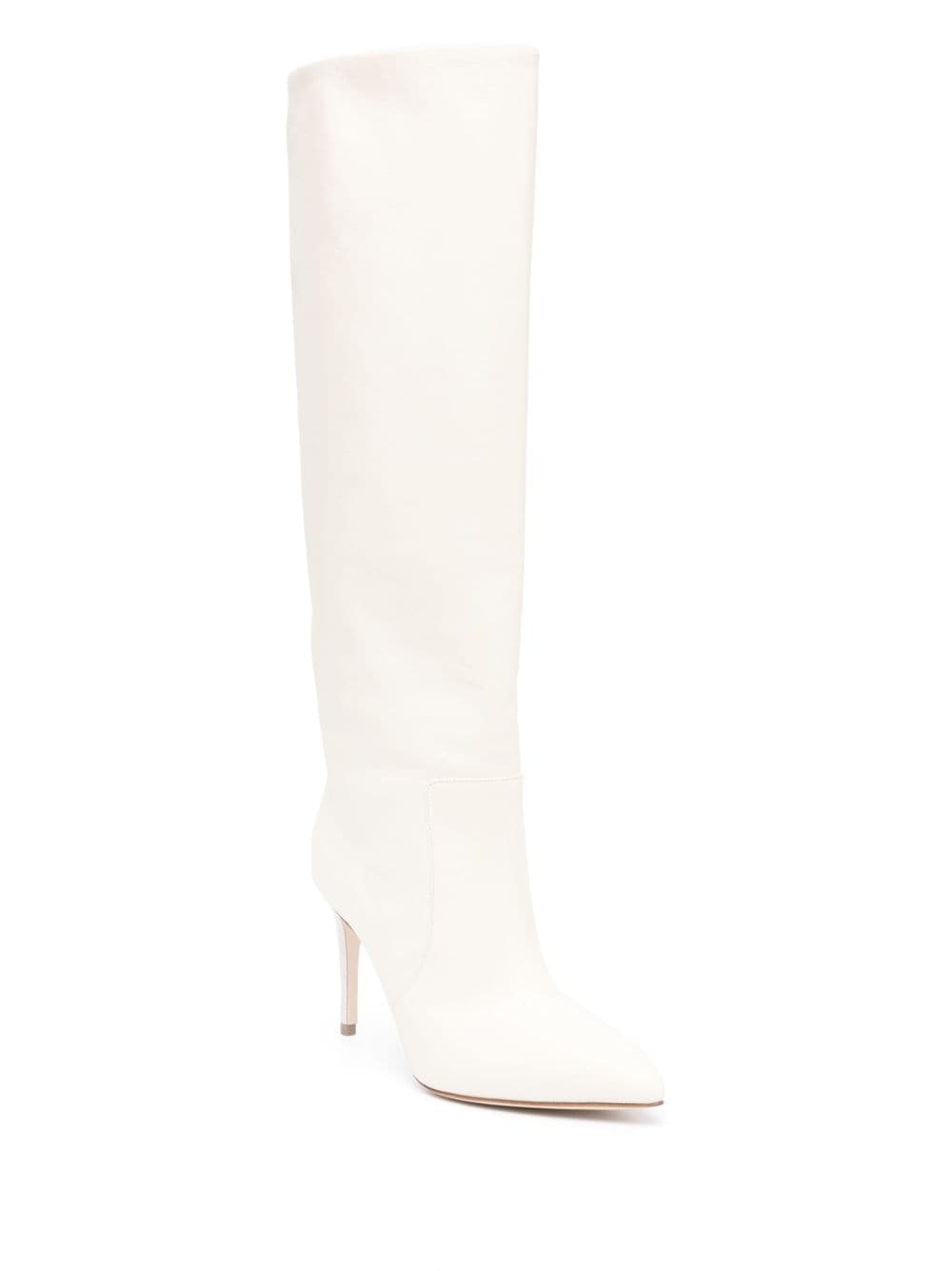 Stiletto 90 leather boots - 2