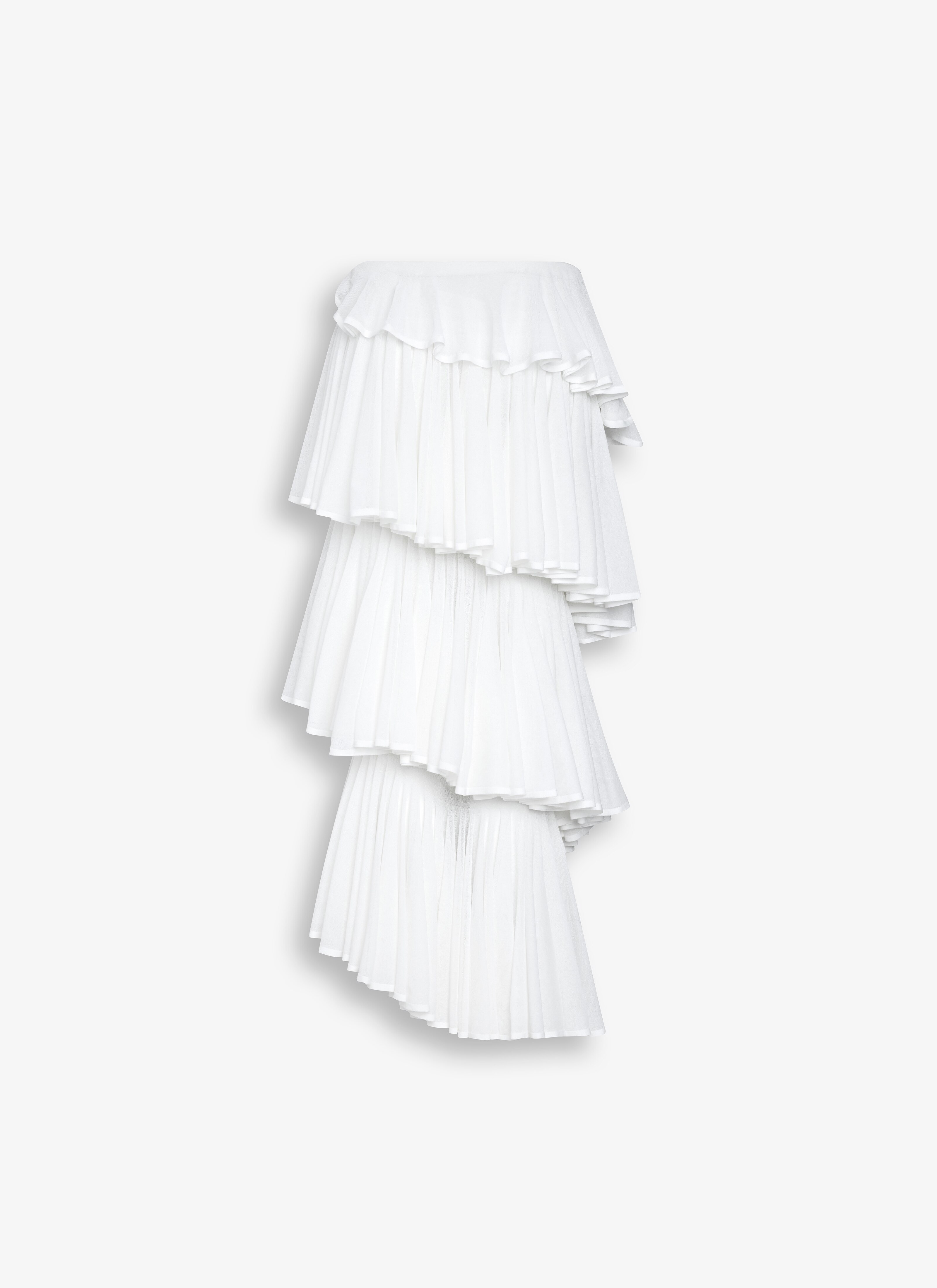 KNIT SPIRAL SKIRT - 4