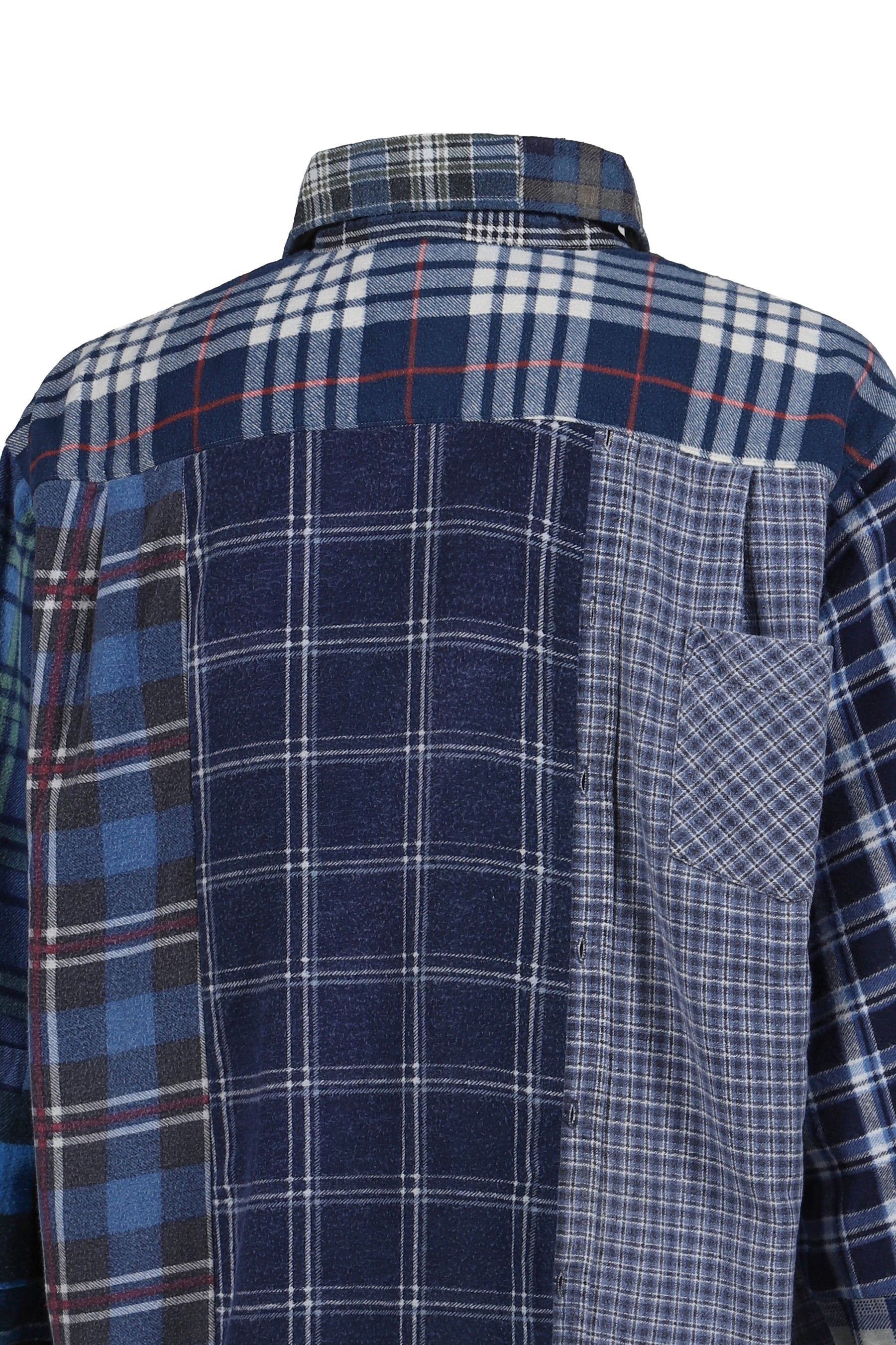FLANNEL SHIRT -&gt; STRAIGHT HEM SHIRT / ASSORT - 5