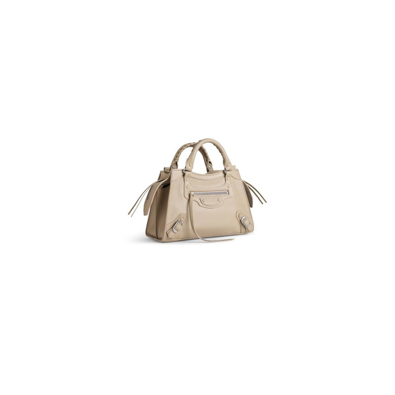 BALENCIAGA Women's Neo Classic Xs Handbag in Beige outlook