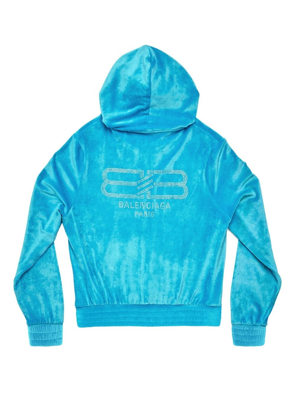 Offshore Zip-up Hoodie Medium Fit in Black Faded