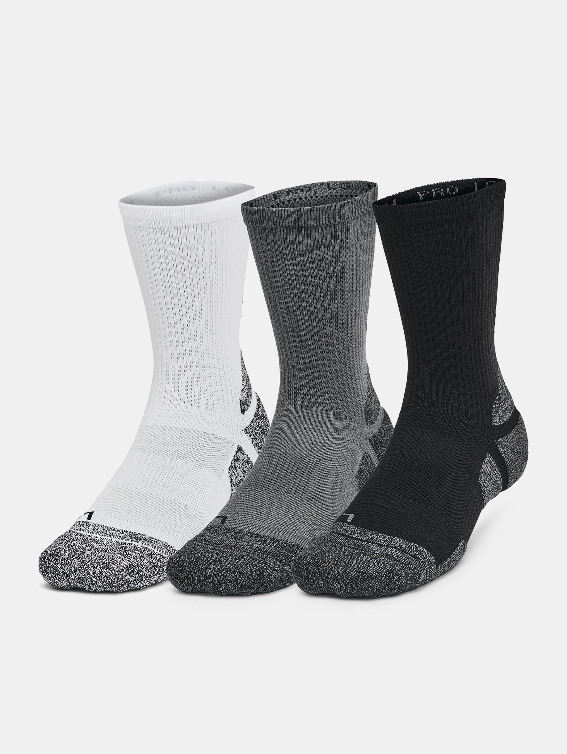 Unisex UA Performance Tech Pro 3-Pack Crew Socks - 3