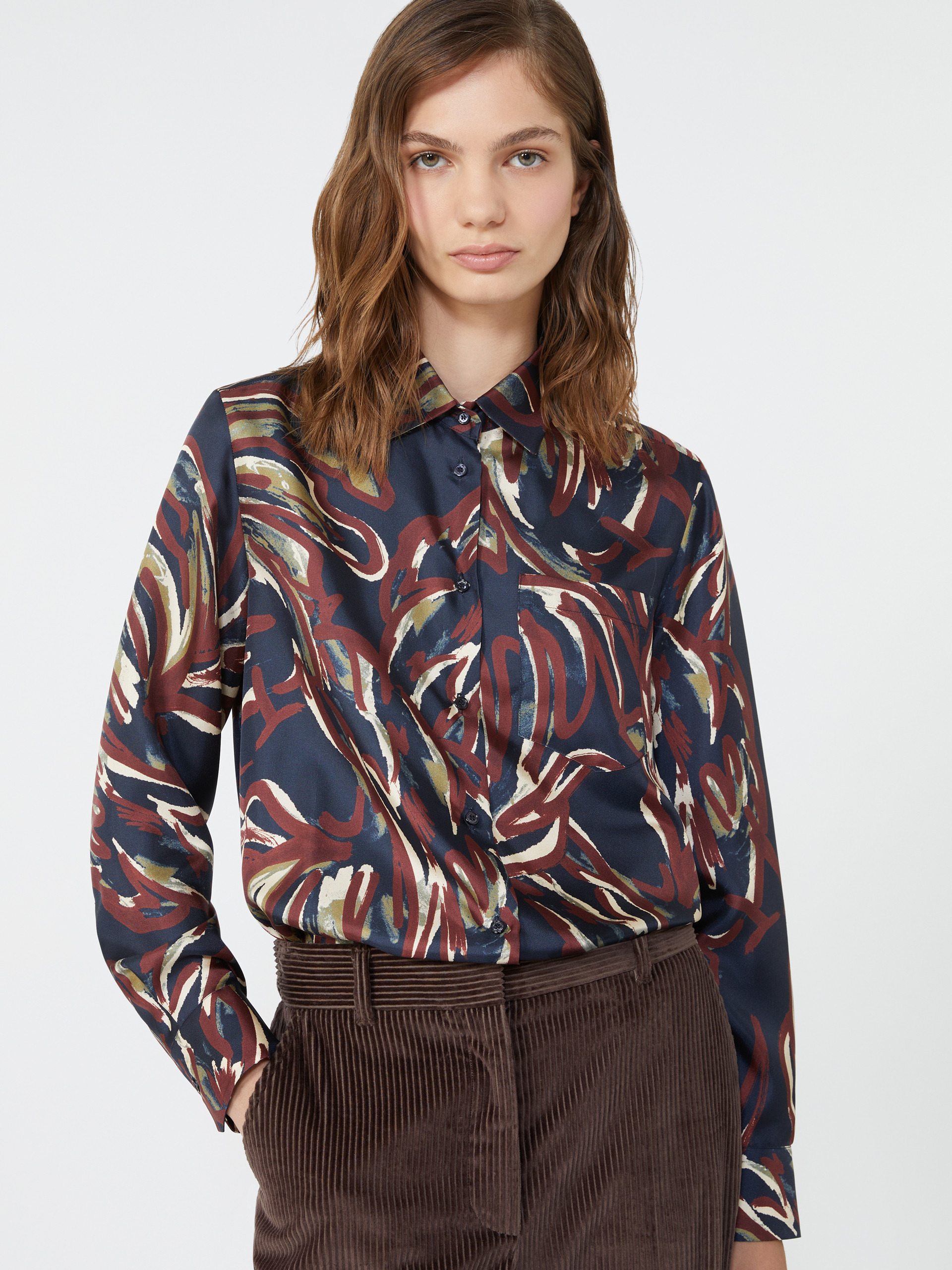 RIVE Printed twill shirt - 5