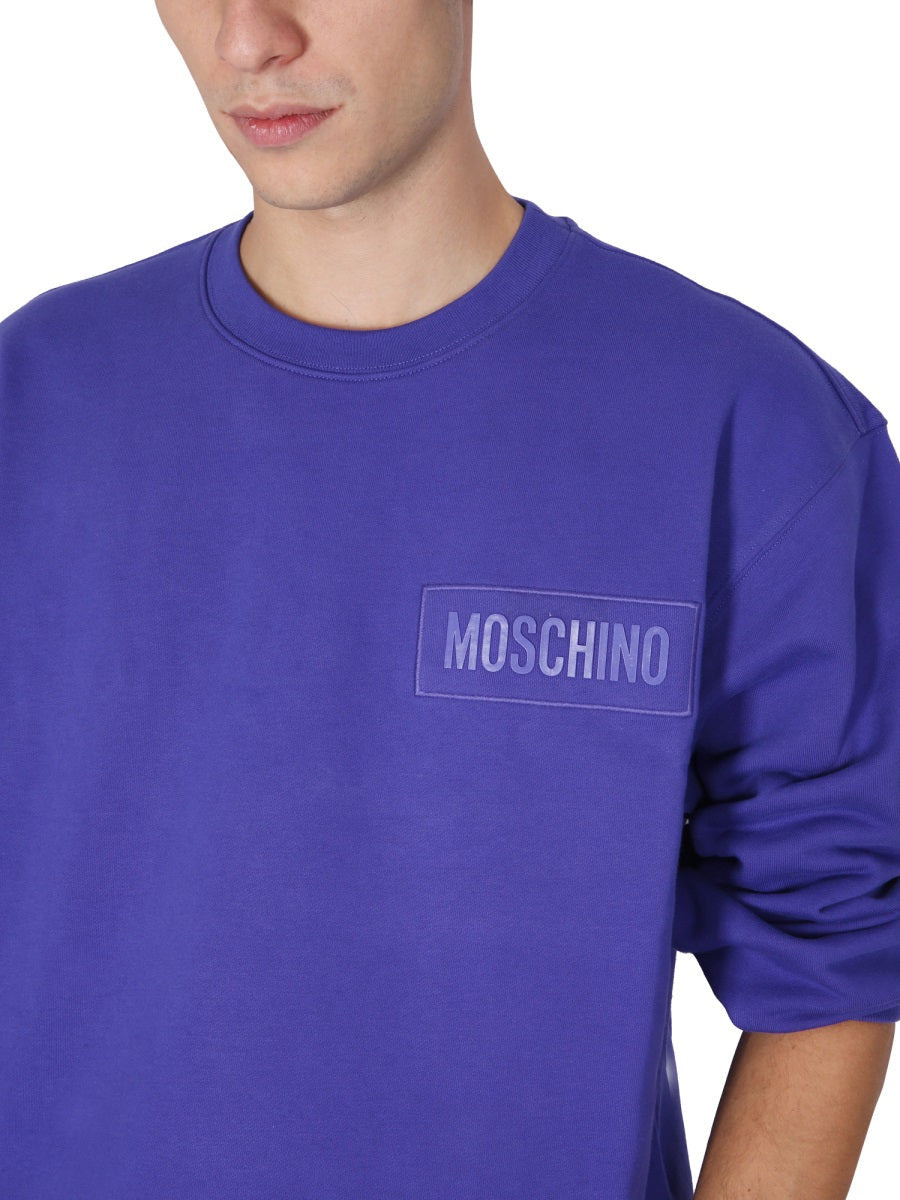 Moschino Men Sweatshirt With Logo Patch - 4