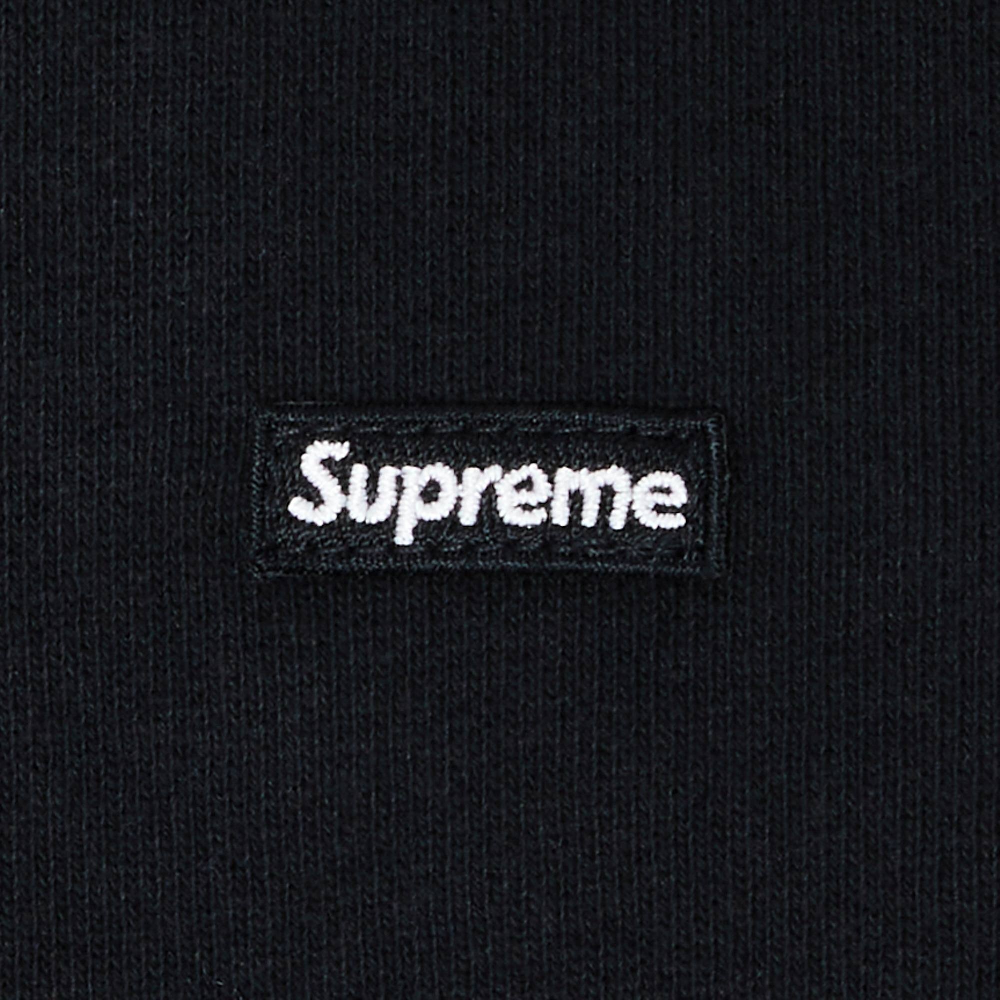 Supreme Small Box Hooded Sweatshirt 'Black' - 2