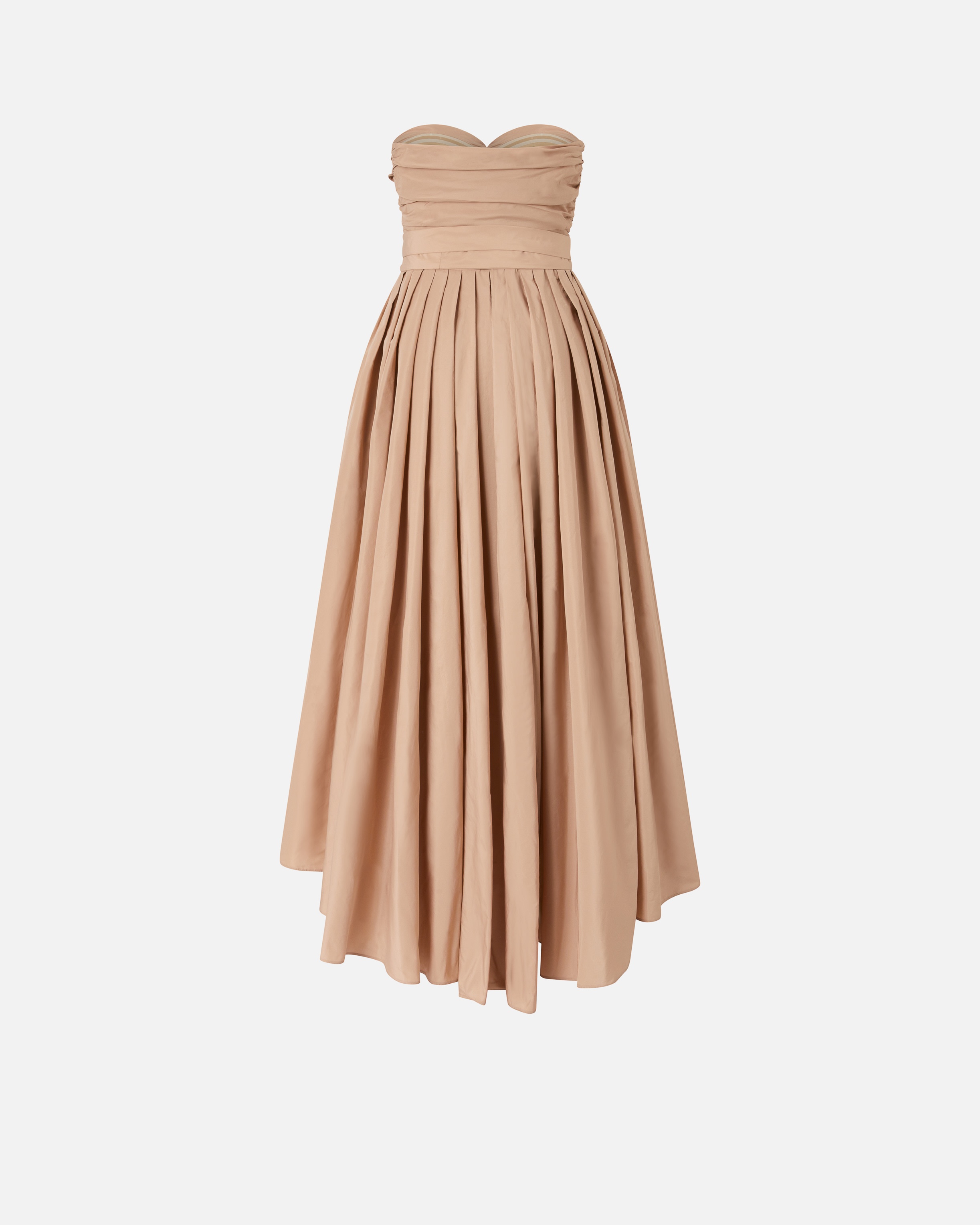 SPECIAL-OCCASION TAFFETA DRESS WITH SWEETHEART NECKLINE - 2