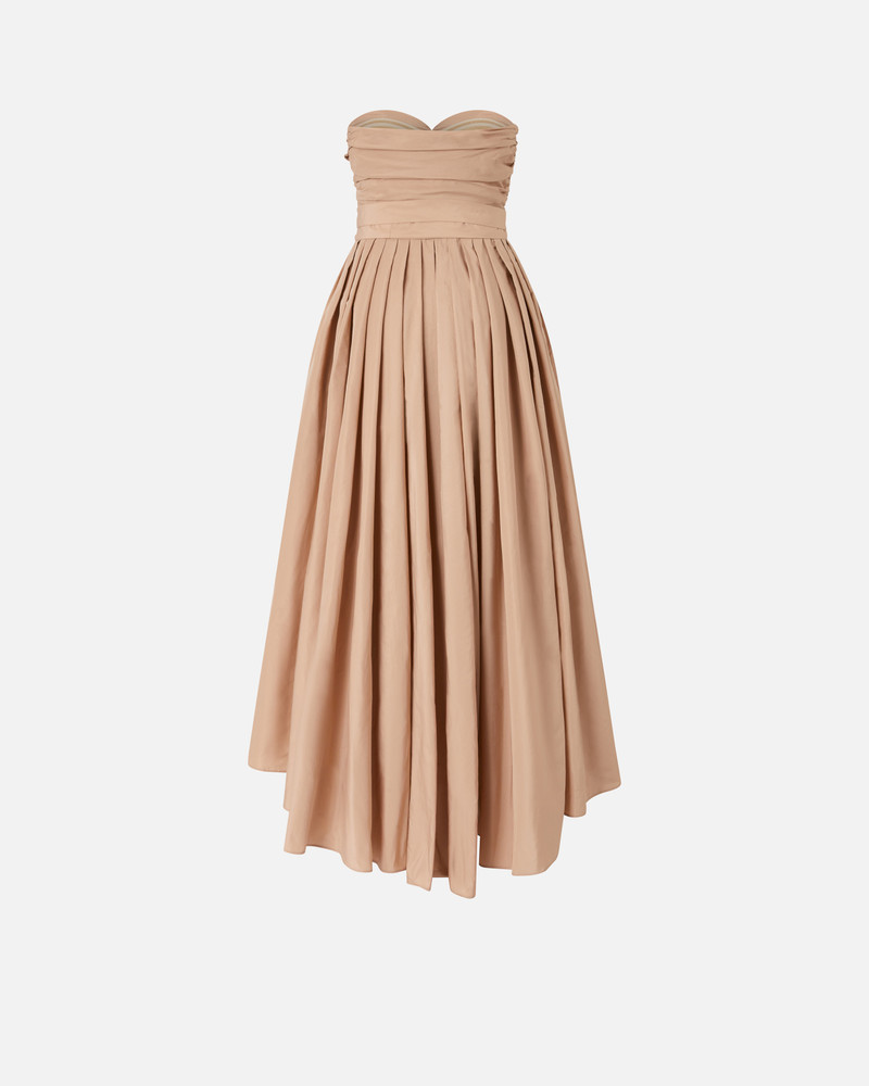 PINKO SPECIAL-OCCASION TAFFETA DRESS WITH SWEETHEART NECKLINE outlook