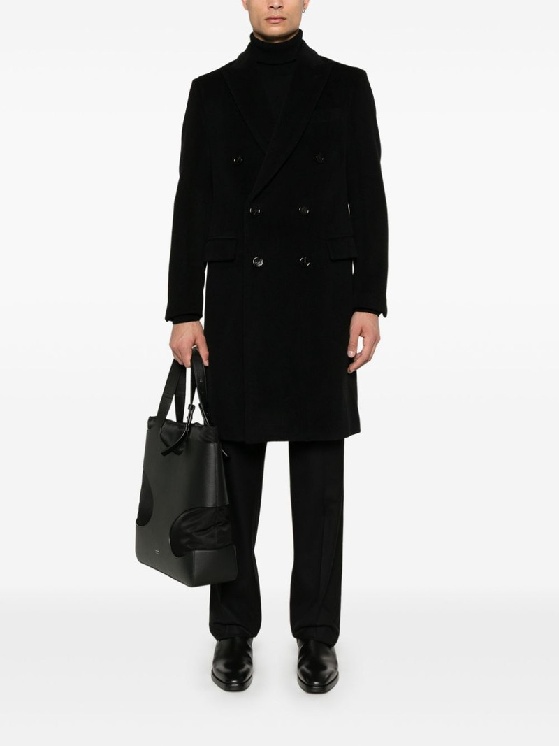 LARDINI virgin wool coat outlook