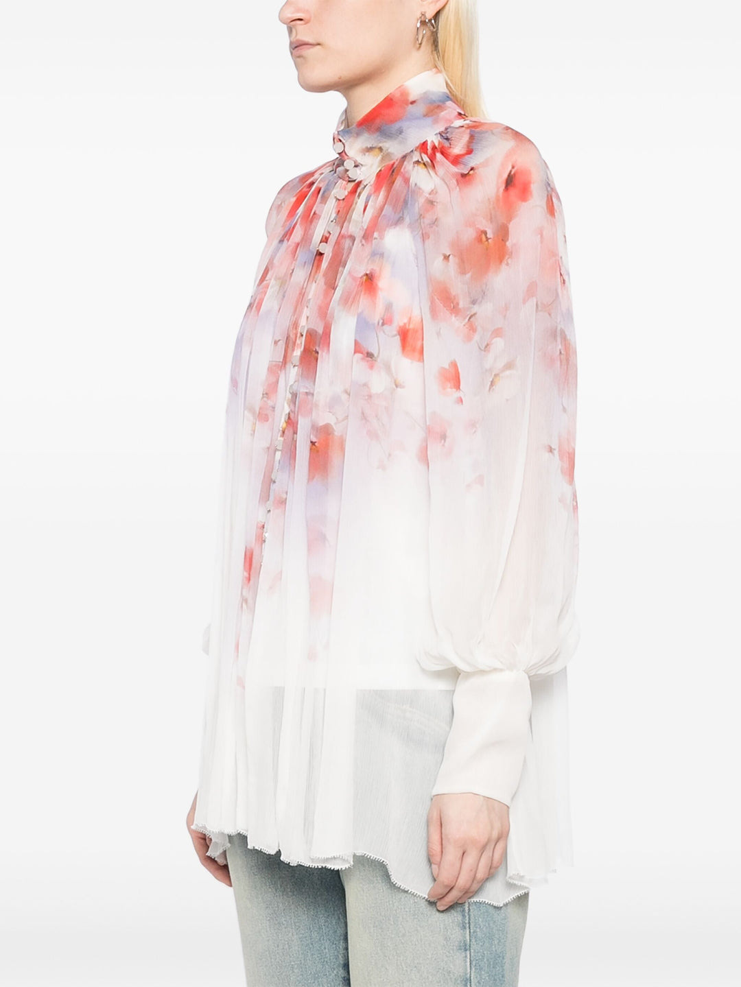 Crush Smock Blouse - 3