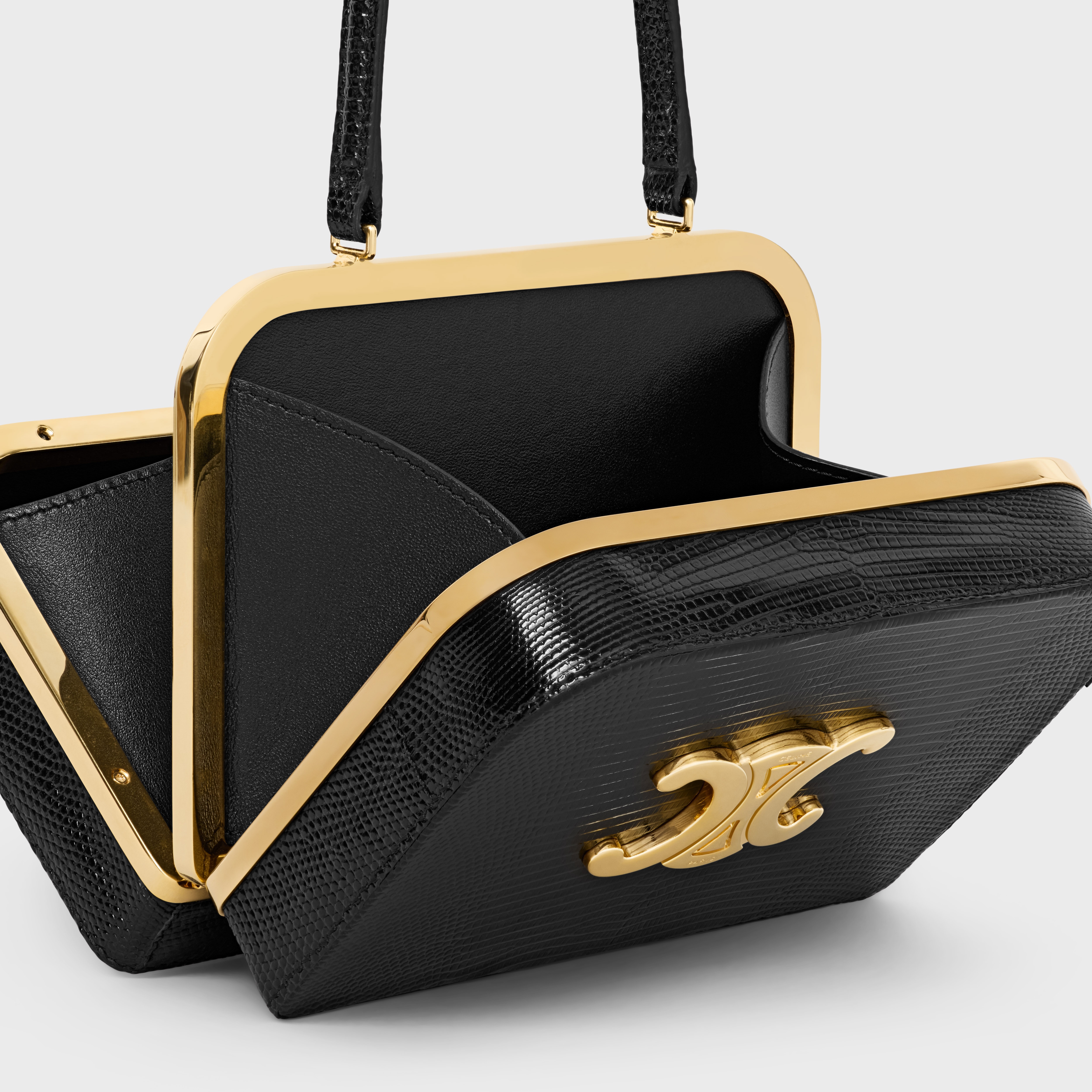 EVENING TRIOMPHE MINAUDIERE in Lizard - 5