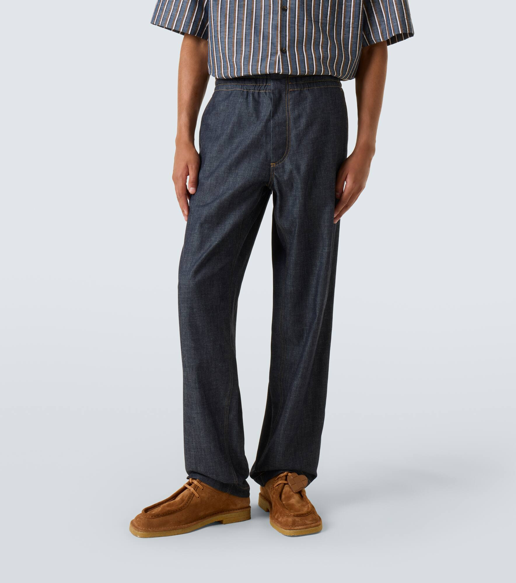 Mid-rise straight jeans - 3