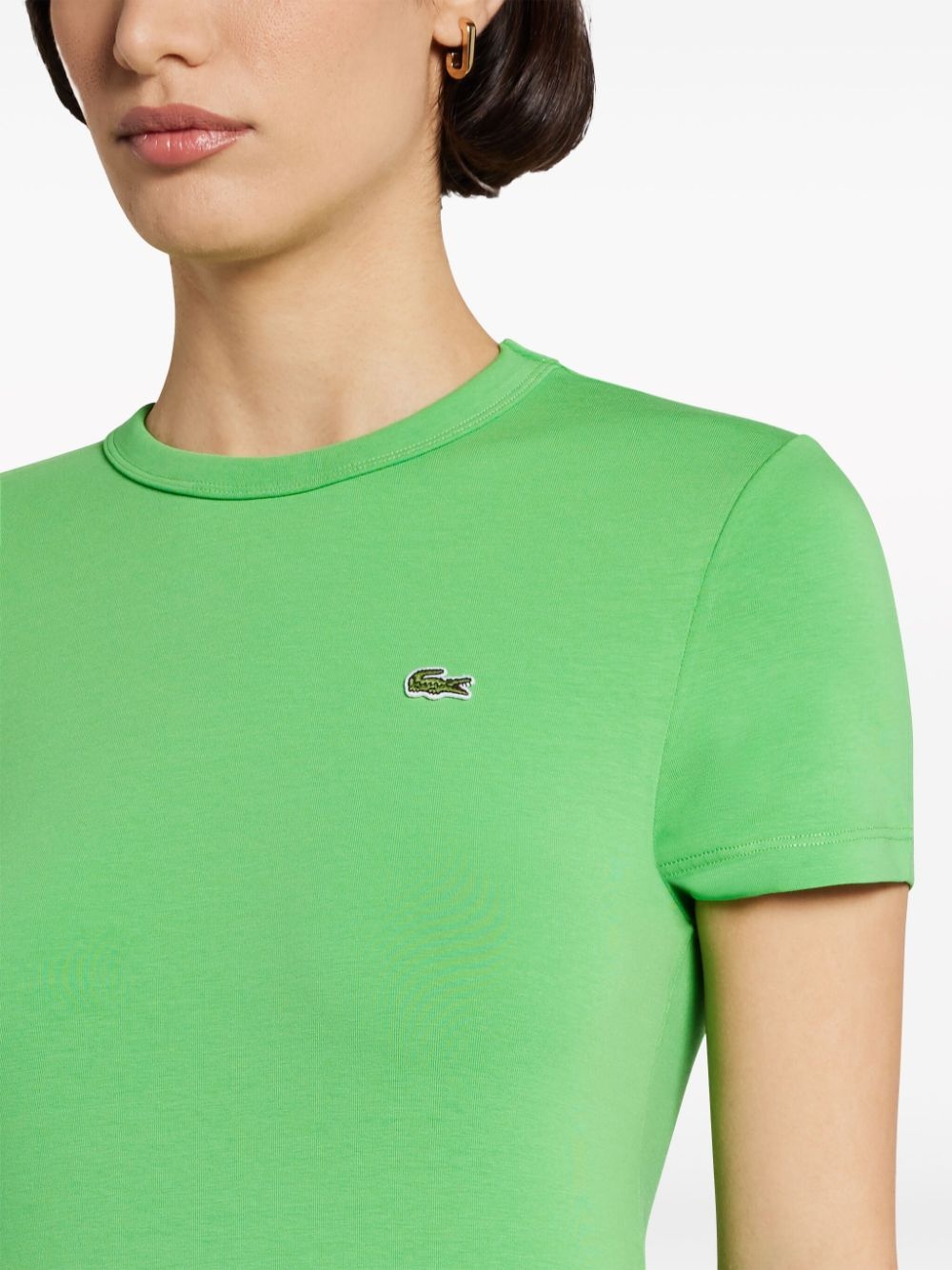 logo-appliquÃ© organic cotton T-shirt - 5