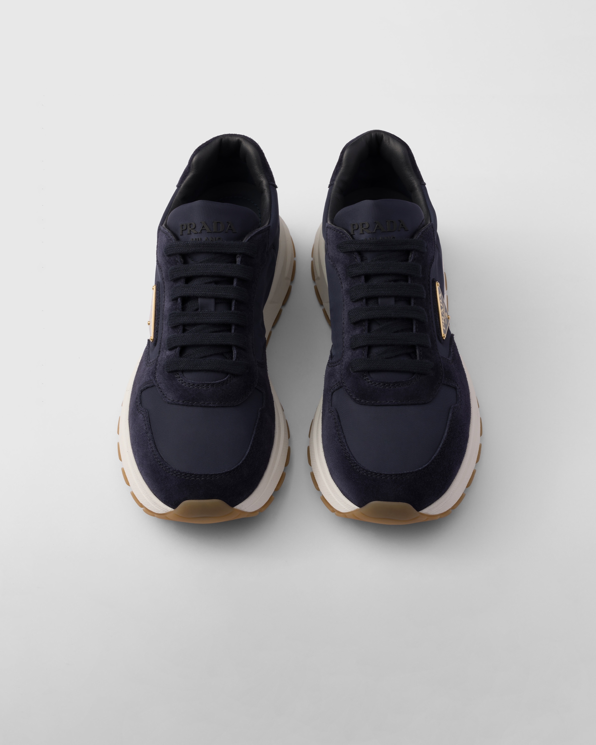 Prax 01 Re-Nylon and suede sneakers - 3