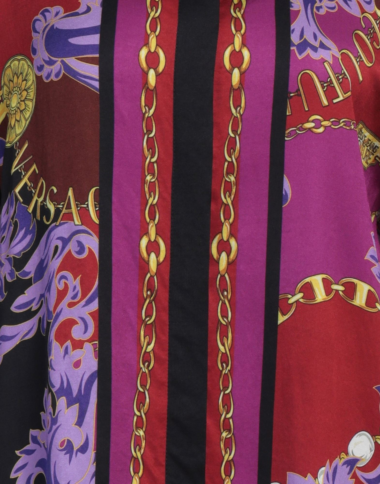 Burgundy Women's Patterned Shirts & Blouses - 4