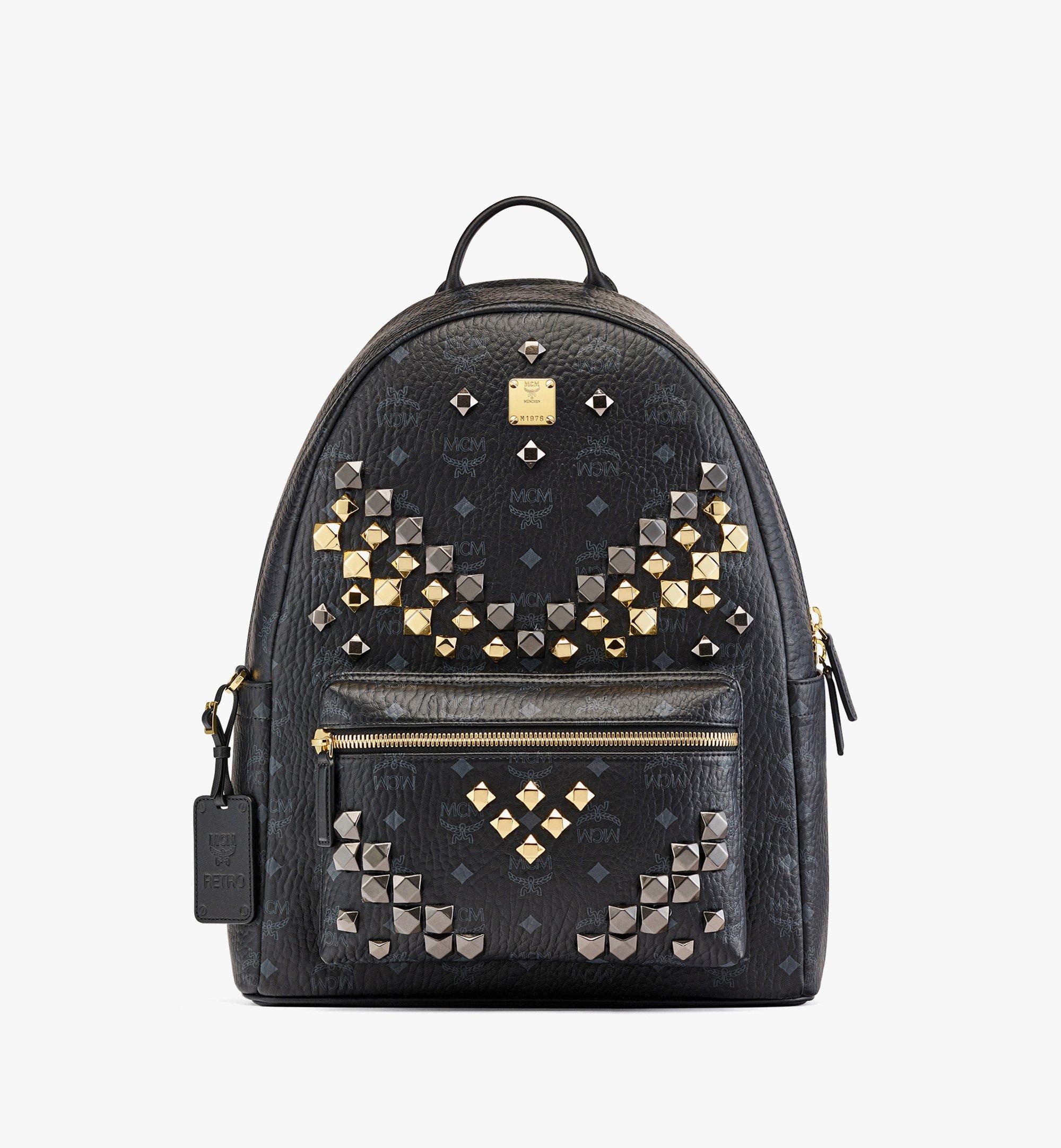 Retro M Studs Stark Backpack in Visetos - 1