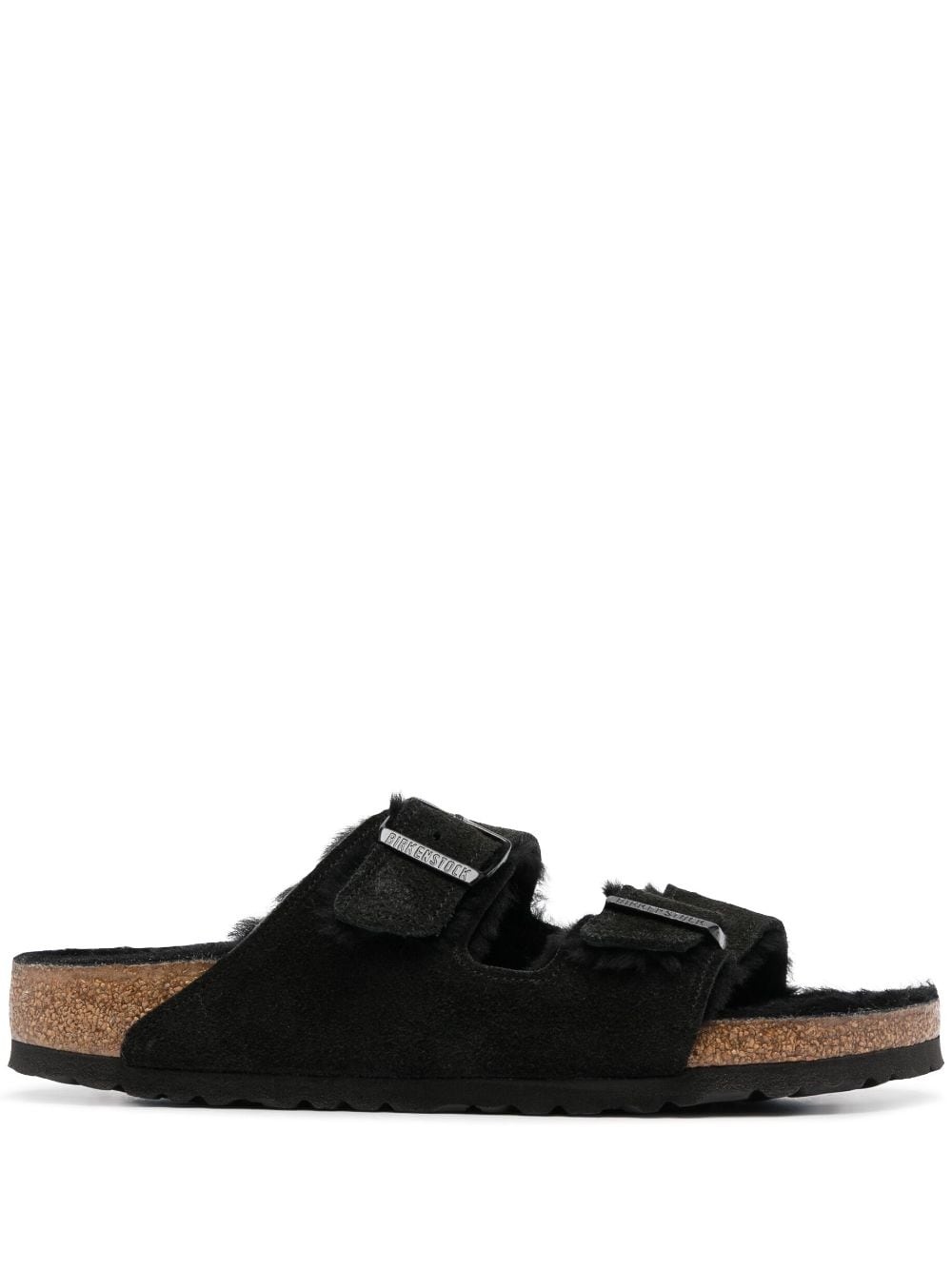 Arizona shearling suede slides - 1