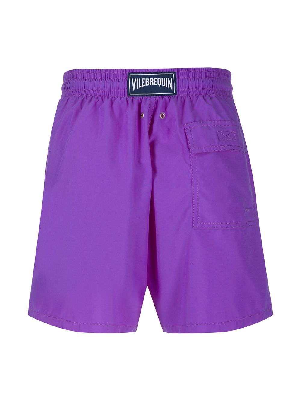 Solid swim shorts - 2